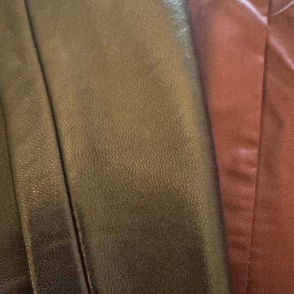 COLE HAAN | City Vintage Y2K Black 100% Lambskin Leather Blazer Jacket | Sz 6 - Picture 9 of 12